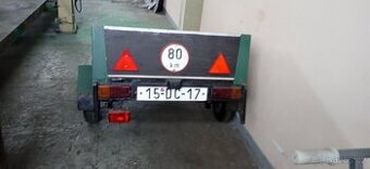 Prodám přívěsný vozík 6000Kč stk.ještě 2 roky