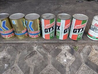 Retro balení motorový olej