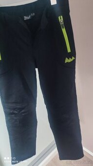 Zateplené softshellové kalhoty 140