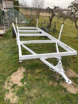 Dvounápravový přívěs na dřevo bez TP - klaďák - 1