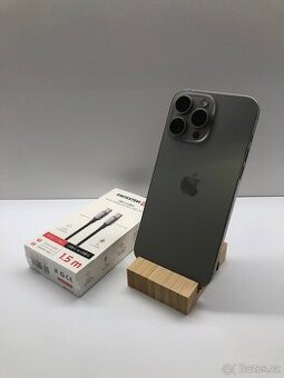 Apple iPhone 15 Pro Max 256 GB Natural - ZÁRUKA+FAKTURA