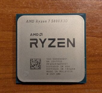 AMD Ryzen 7 5800x3D - záruka (prodáno)