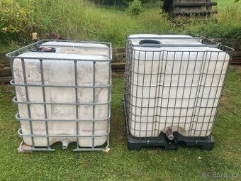 2x IBC nádrže 1000l