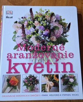 Knížka  moderné aranzovanie kvetin