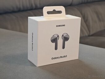 Samsung Galaxy Buds 3, nová, záruka do 5/2027