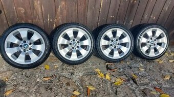 Prodám litá kola BMW na zimu 225/45/17 styling 158