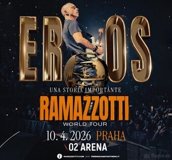 EROS RAMAZZOTTI, VIP KLUBOVÉ PATRO,10.4.2026 O2 ARENA