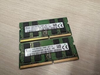🟢 Operační paměťi SkHynix 16GB, DDR4, 2400Mhz