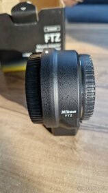 Nikon FTZ adaptér – nový, nepoužitý