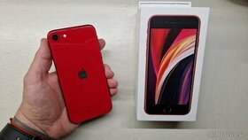 Apple iPhone SE 2020 red product - puklina jemná vzadu