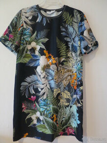 Nové dámské letní šaty tropický motiv zn. Promod
