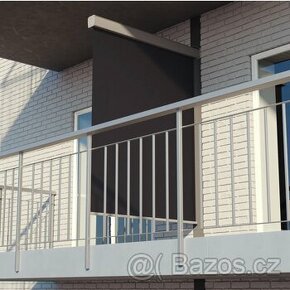 Výsuvná markýza na balkón antracit 150x200