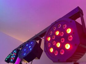 led par 18x1W RGB DMX