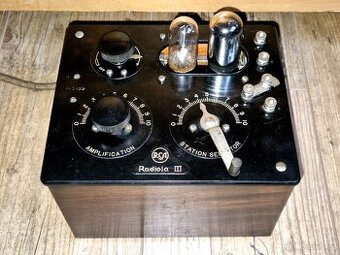 Rádio R.C.A Radiola III. typ RI, 1924, USA, New York - 1
