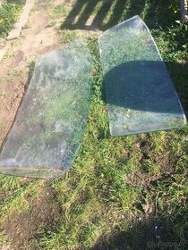Simca sklo přední a zadní včetně těsnění