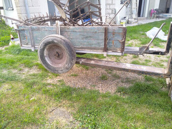 Vlečka, vlek, přívěs za malotraktor