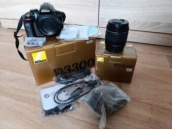 Nikon D3300 + objektiv