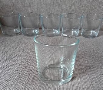 6 skleniček Ikea
