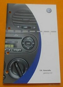 VW návod na autorádio GAMMA CD - 1
