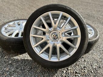 Alu orig letni sada Volkswagen GT 5x112 7J ET54 225/45 R17