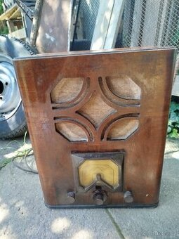 90 let staré krásné rádio Philips 638 A cca 1934