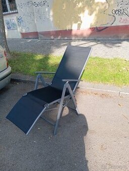 Hliníkové relaxační křeslo