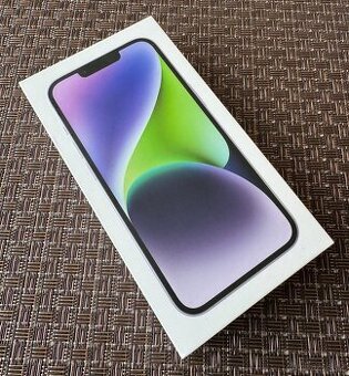 iPhone 14 128GB Purple, komplet balení, CZ distribuce