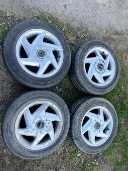 Alu disky 4x100 r15 aluett kompletní sada