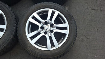 90% zimní ALU kola 16" 5x100 Toyota, Škoda, VW, Seat