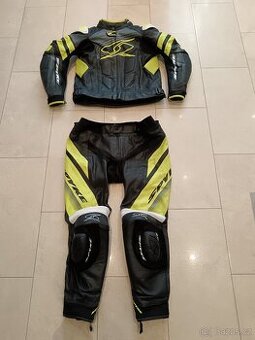 Spyke Estoril Sport-Pánská kožená moto kombinéza, dvoudílná
