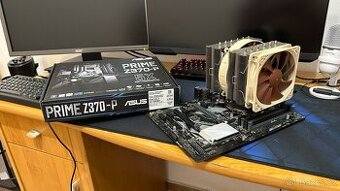 ASUS PRIME Z370-P + i5-8600K (6C/6T)