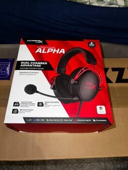 Herní sluchátka HyperX Cloud Alpha