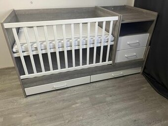 Dětská postýlka 5v1