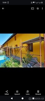 Rámové lešení 54m2.
