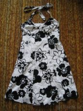 Bílo-černé šaty, zn. Orsay