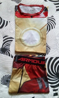 Triko+legíny Under Armour Marvel Ironman vel. XXL