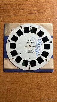 Karel Gott - PODEPSANÝ DIAPOZITIV (KOTOUČ) 1963/64 TOP STAV