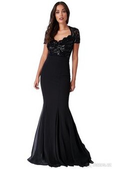 Nové dámské plesové šaty s flitry