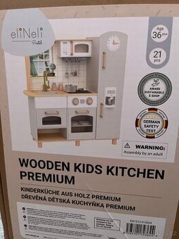 Dětská dřevěná kuchyňka Premium