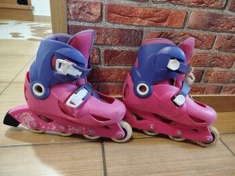 Kolečkové brusle dívčí