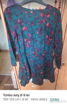 Tchibo šaty na dívku 8-9 let, 128-133