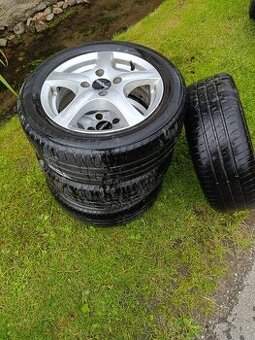 škoda Favorit alu kola Ronal pneu 195-55 R 15