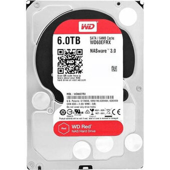 Pevný disk 3,5" WD Red 6TB (WD60EFRX)