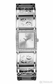 Dámské elegantní hodinky Guess s kovovým náramkem