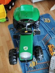 Rolly Toys Šlapací traktor Rolly Kid s vlečkou