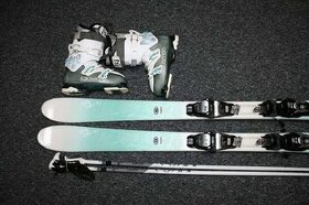 dámske lyže K2 luv 156 cm , lyžáky Salomon