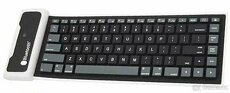 87 Keys Universal Foldable Wireless Soft Silicone Keyboard f - 1