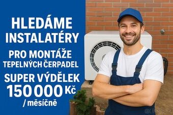Montér / Instalatér tepelných čerpadel / Super výdělek