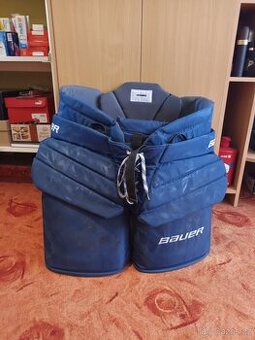Brankářské kalhoty Bauer PRO, sr. XL, (custom, zakázkové)