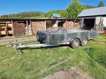 REZERVACE do 1.5.Přívěsný vozík PONGRATZ bržděný